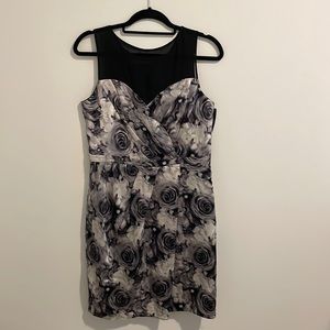 CYNTHIA STEFFENS | NWOT Black and white dress